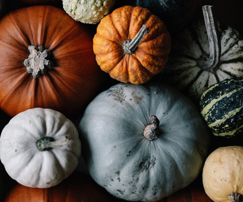 Assorted pumpkins